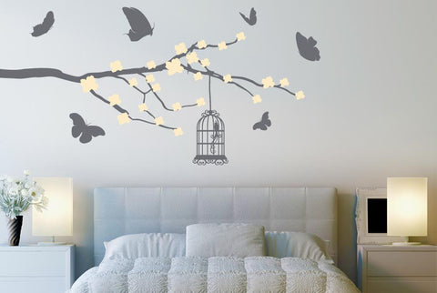 Trees &amp; Flowers Wall Stickers