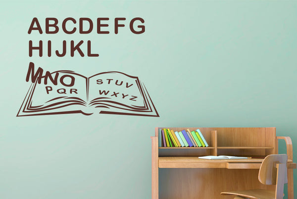 Alphabet Book Wall Sticker