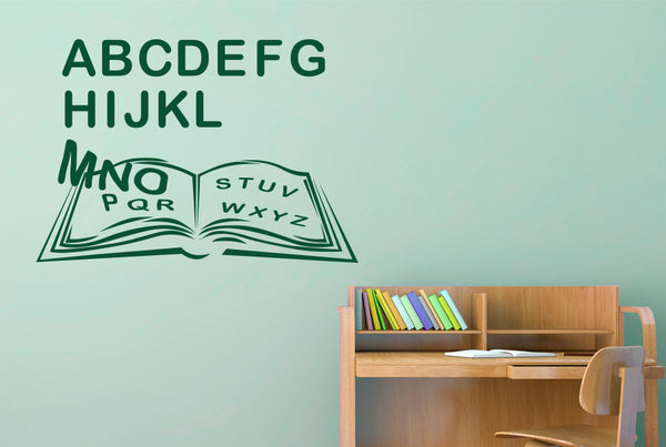 Alphabet Book Wall Sticker