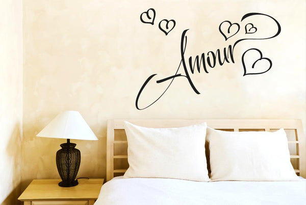 Amour Love In French Wall Sticker