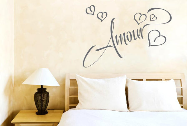Amour Love In French Wall Sticker