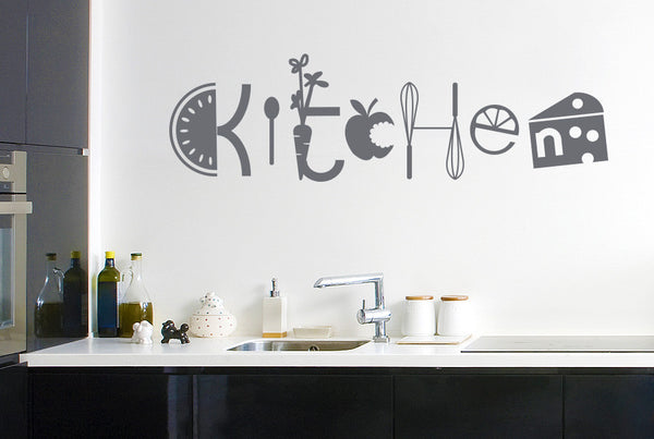 Assorted Kitchen Sign Wall Sticker