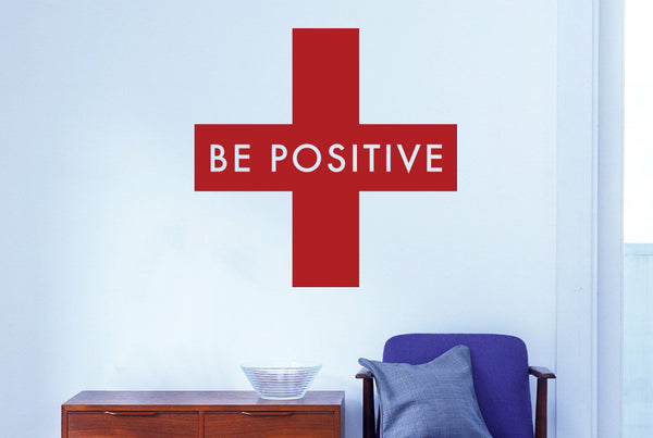 Be Positive Wall Sticker