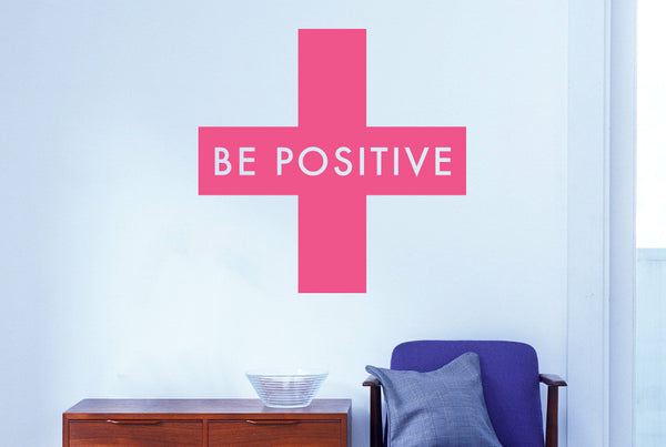 Be Positive Wall Sticker