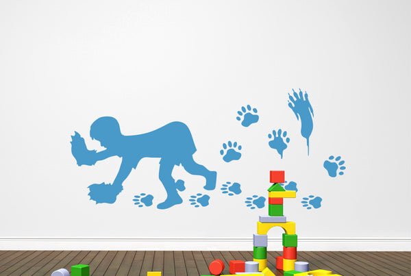 Bear Hands Wall Sticker