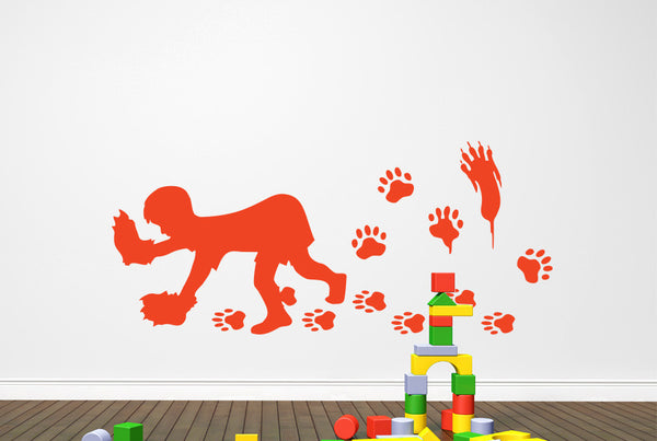 Bear Hands Wall Sticker
