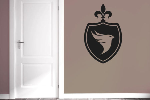 Bird In Shield Wall Sticker