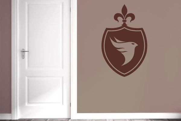 Bird In Shield Wall Sticker