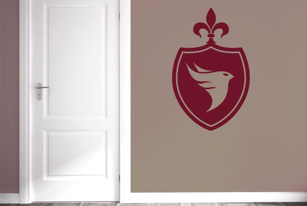 Bird In Shield Wall Sticker