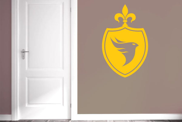 Bird In Shield Wall Sticker
