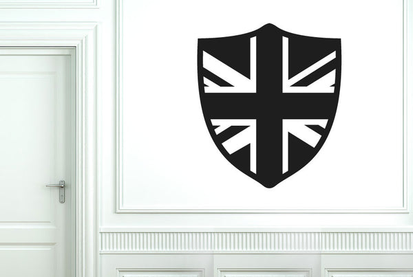 British Shield Wall Sticker