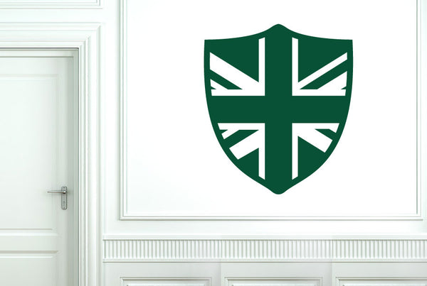 British Shield Wall Sticker