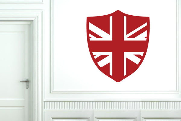British Shield Wall Sticker