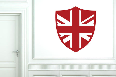 British Shield Wall Sticker