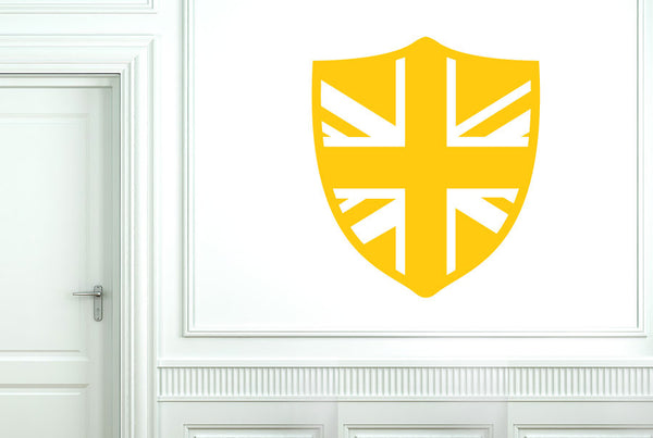 British Shield Wall Sticker
