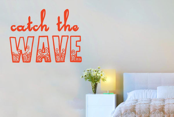 Catch The Wave Wall Sticker