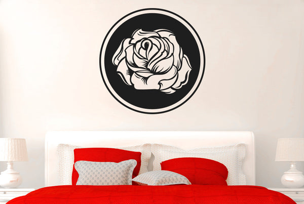 Circular Sweet Rose Wall Sticker