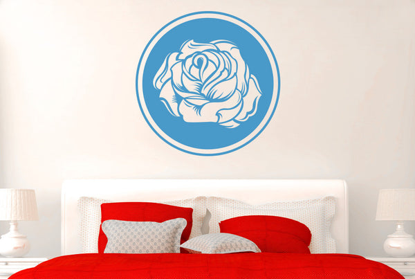 Circular Sweet Rose Wall Sticker