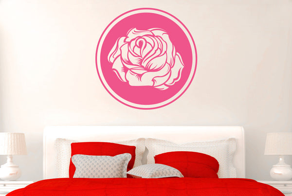 Circular Sweet Rose Wall Sticker