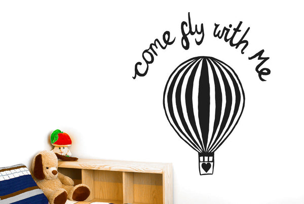 Come Fly With Me Wall Sticker