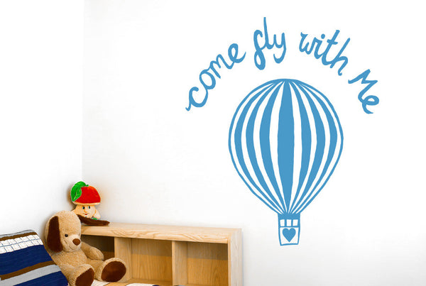 Come Fly With Me Wall Sticker