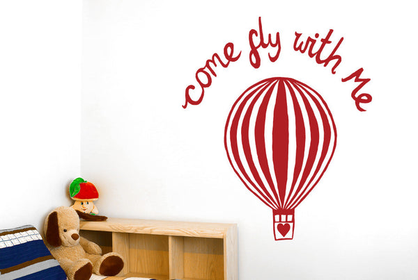 Come Fly With Me Wall Sticker