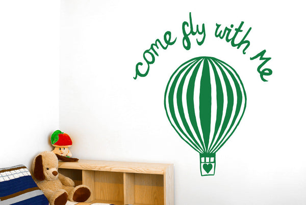 Come Fly With Me Wall Sticker