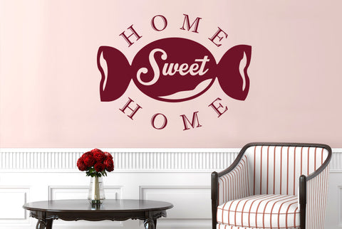 Confectionery Home Sweet Home Wall Sticker