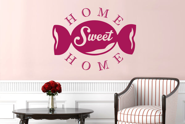 Confectionery Home Sweet Home Wall Sticker