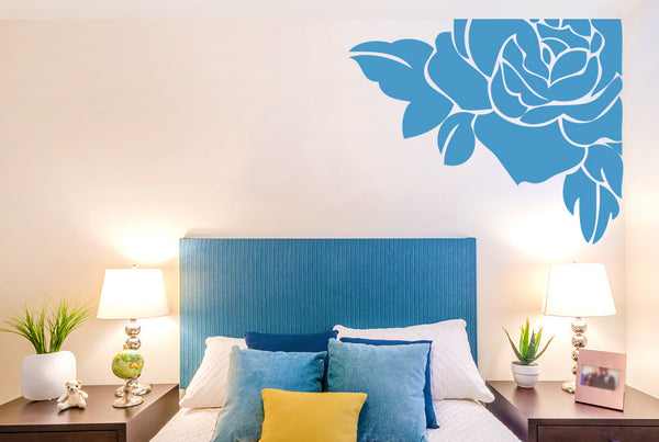 Corner Rose Wall Sticker