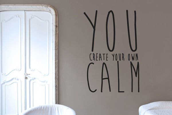 Create Your Own Calm Wall Sticker