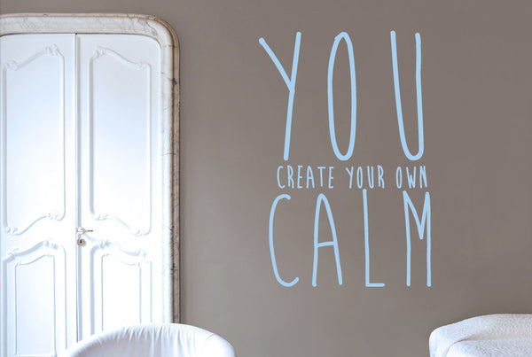 Create Your Own Calm Wall Sticker