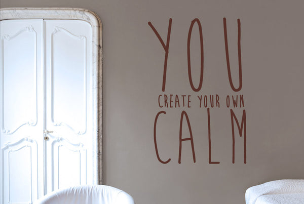 Create Your Own Calm Wall Sticker