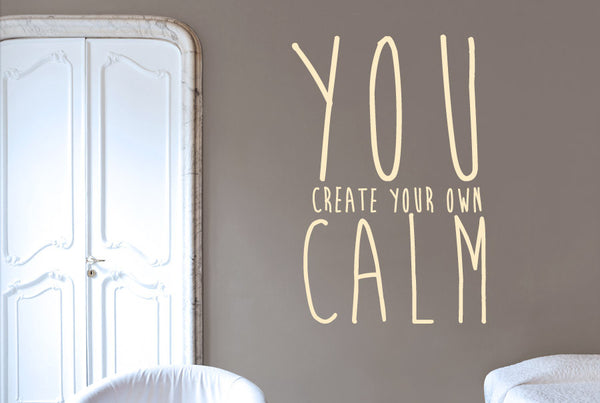 Create Your Own Calm Wall Sticker