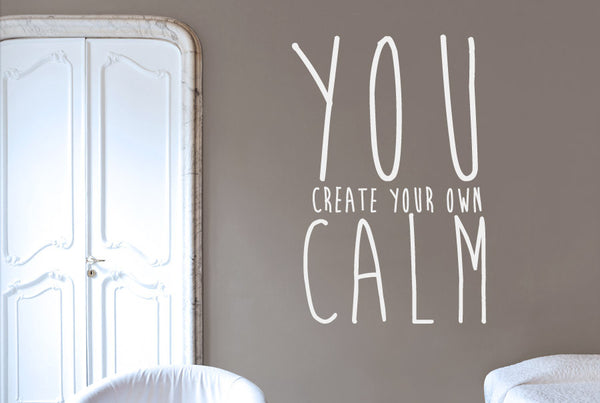 Create Your Own Calm Wall Sticker