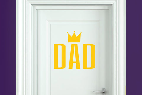 Dad Door Room Sticker