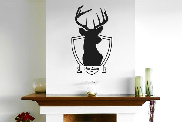 Deer Diary Wall Sticker