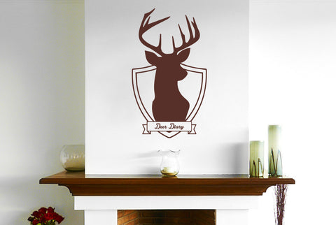 Deer Diary Wall Sticker