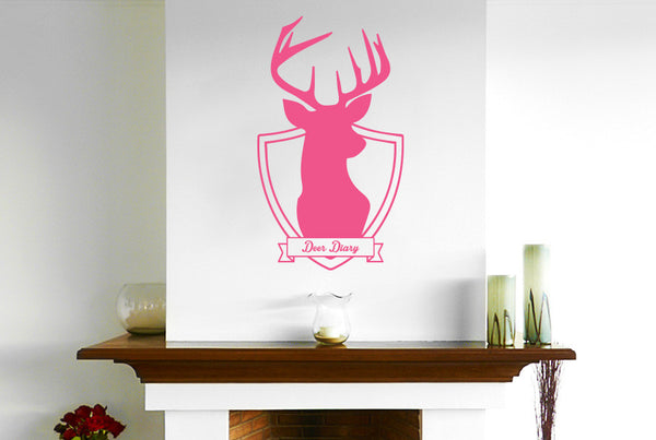 Deer Diary Wall Sticker