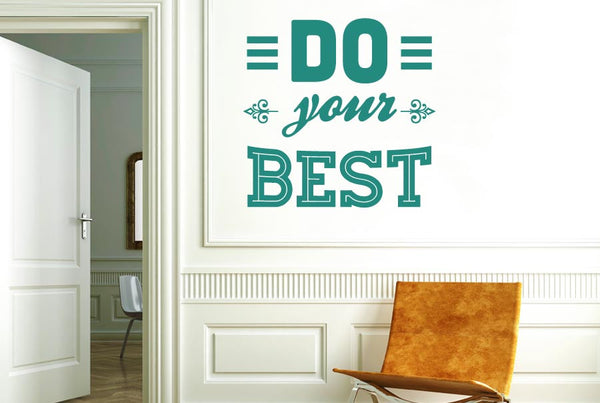 Do Your Best Wall Sticker