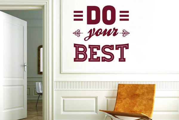 Do Your Best Wall Sticker