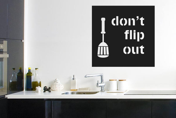 Dont Flip Out Wall Sticker