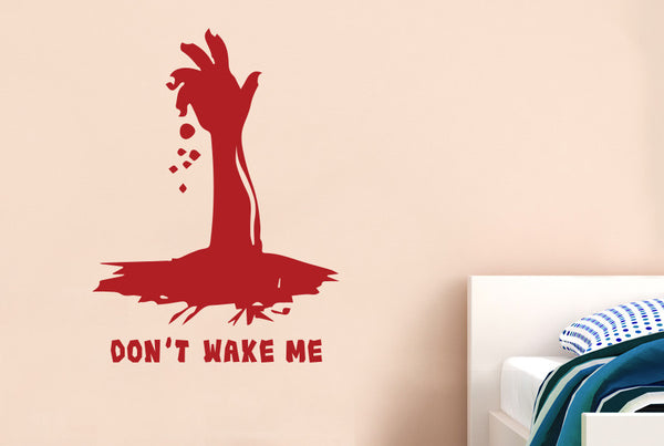 Don't Wake Me Wall Sticker