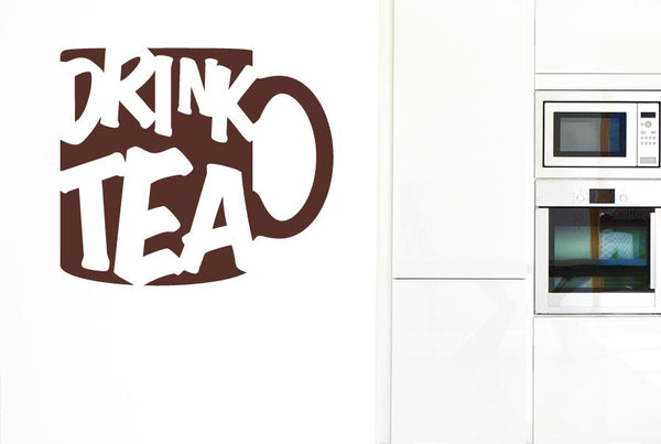 Drink Tea Wall Sticker