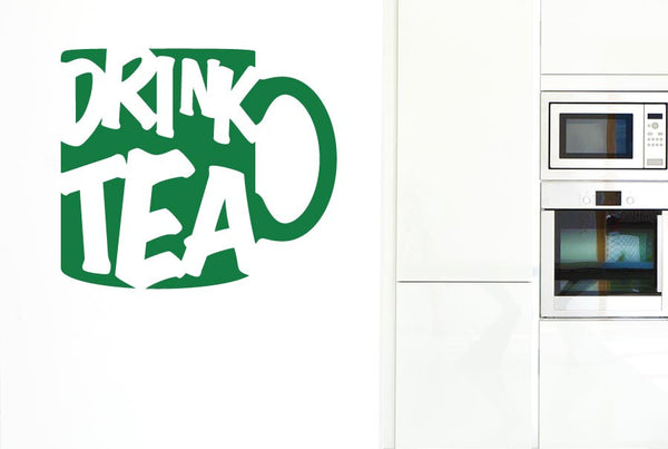 Drink Tea Wall Sticker