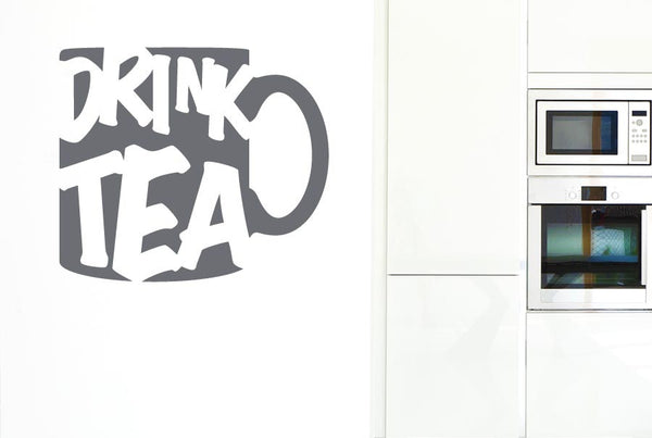 Drink Tea Wall Sticker