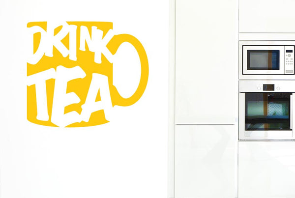 Drink Tea Wall Sticker