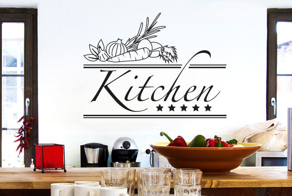 Five Star Kitchen Sign Wall Sticker