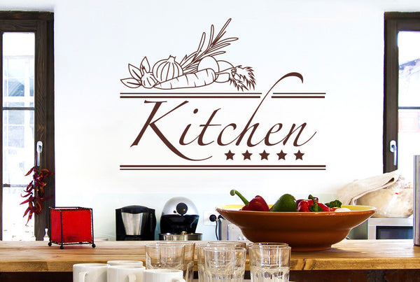 Five Star Kitchen Sign Wall Sticker
