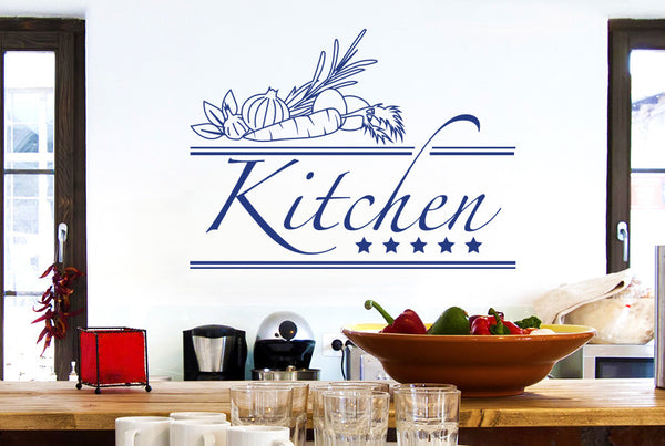 Five Star Kitchen Sign Wall Sticker